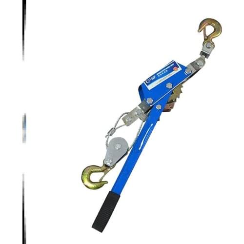 Manual Lever Hoist HIgh Carbon Steel Wire Tightener Durable Antirust Multi-function Double Hook 1t/2t/4t Crane Wire Tighten Tool