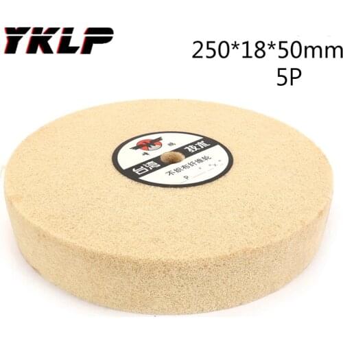 1PCS 10 inch 250mm Nylon Fiber Grinding Wheel Fiber Polishing Wheel Buffer Pad Metal Polishing Tool