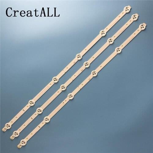 562mm LED backlight strip 6 lamp for SVJ320AK3 SVJ320AG2 32D2000 SVJ320AL1 SVJ320AK0-Rev07-6LED-150106 LB-C320X14-E12 LED32D7200