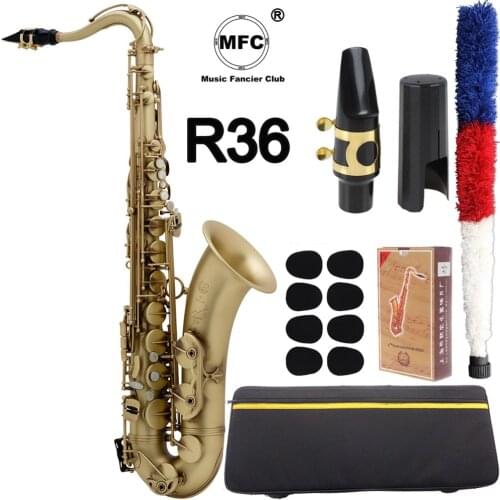 Brand MFC Tenor Saxophone Reference 54 Antique Copper Simulation B-flat Tenor Sax R54 Bronze With Case Mouthpiece Reeds Neck