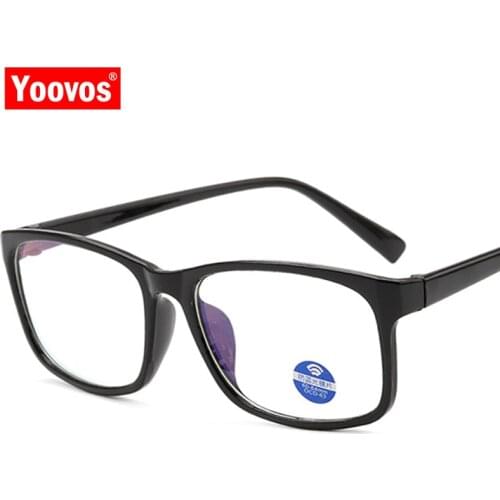 Yoovos 2021 Glasses Frame Women Transparent Eyeglasses Frame Women/Men Luxury Glasses Frame Lens Classic Optical Glass Okulary