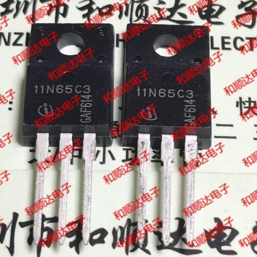 10pcs/lot 11N65C3 SPA11N65C3 New stock TO-220F 650V 11A