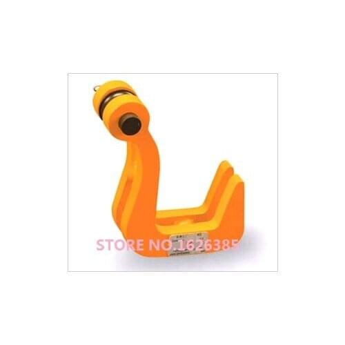 2T 0-50MM QS type double steel plate horizontal lifting clamp steel sheet board lifter clip grip claw lifting machine