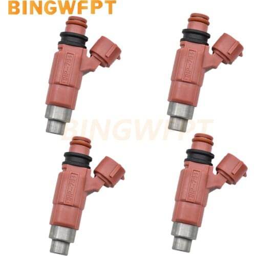 4 PCS INP-784 INP784 Fuel Injector Nozzles For Nissan Vanette Mazda E220 2.2L L4 Mitsubishi 1992-2002 INP 784