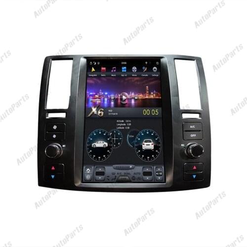 10.4" Android 9.0 PX6 Vertical Tesla Style For Infiniti FX FX35 FX45 2006-2009 Car DVD Multimedia Player Car Electronic 4G+64G