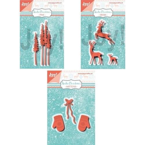 CH 2020 New Arrival Christmas deer and gloves Metal Cutting Dies and stamps DIY Scrapbooking Card Stencil Paper DIY Cards