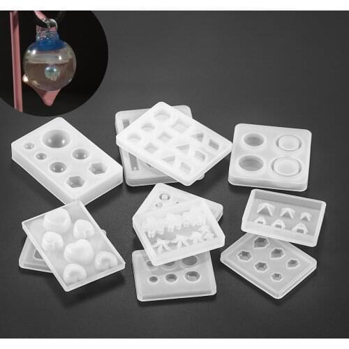 1Pcs Stars Heart Resin Molds Epoxy Mixed Style Silicone Casting Molds For DIY Jewelry Making Findings Accessories Supplies
