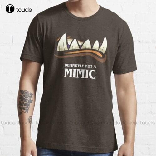 New Definitely Not A Mimic Tabletop Rpg Gaming T-Shirt Cotton Tee Shirt S-3Xl