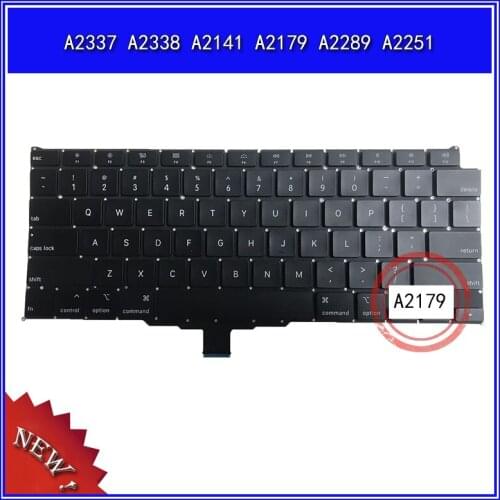 Laptop Keyboard For Apple APPLE MACBOOK A2337 A2338 A2141 A2179 A2289 A2251 Notebook Replace Keyboard
