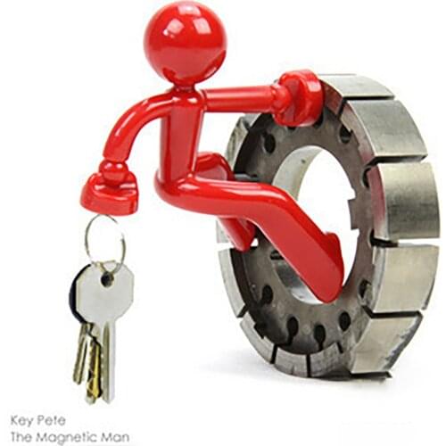 5pcs Action Toy Magnetic finger Bendable Sticker Children Kids Figures Magnet man Puppet toys family game children Gift