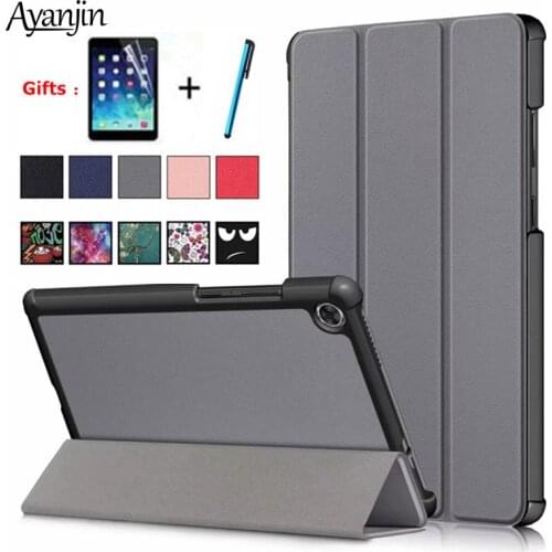 Megnetic Case For Lenovo Tab M8 TB-8505F TB-8505X 8.0 inch Tablet Funda Capa Cover for M8 FHD TB-8705F/8705N +Film+Pen