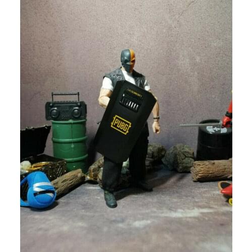 1/12 Scale Metal Material Hand-made Shield Model for 6" Action Figure Doll Toys