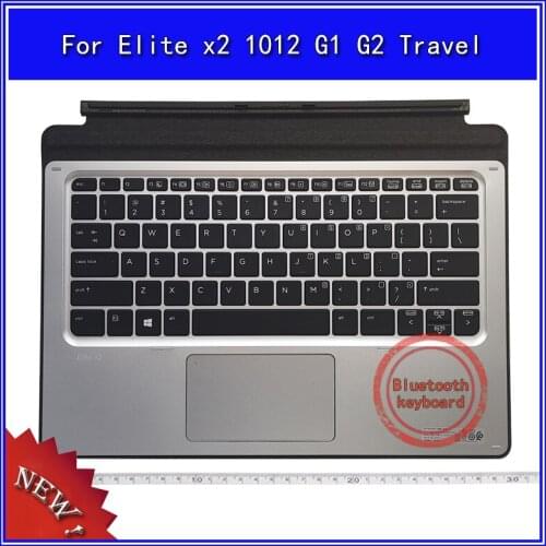 Laptop Palmrest Upper Cover for HP Elite x2 1012 G1 G2 Travel Keyboard C Shell Bluetooth keyboard