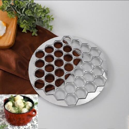 37 Holes Kitchen Dough Press Ravioli Making Mould Dumpling Skin Artifact Mold DIY Batch Production Pasta