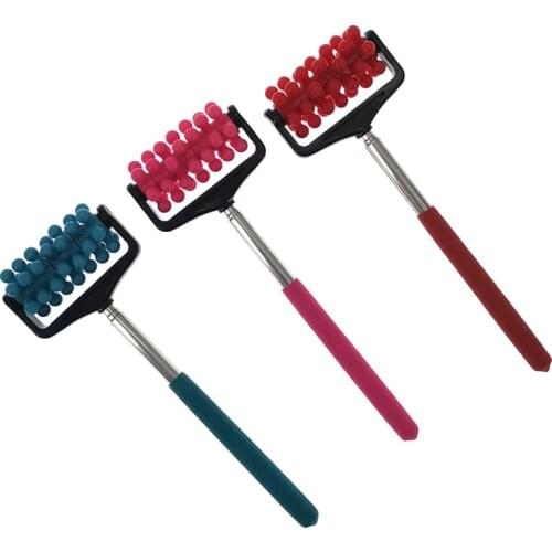 Back Scratcher Telescopic Massage Case Adjustable Handy Stainless Steel Pen Clip Pocket Scratching Kit Dragon Claw 21-58cm