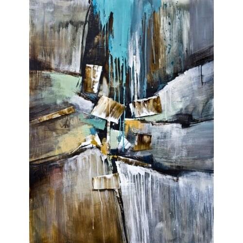 Hand painted abstract oil painting wall art pictures for hotels home decor Wall Art Picture