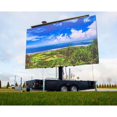 LED Digital Sign Rental 640x640mm High Brightness Full Color P5 Outdoor LED Display Aluminum Cabinet