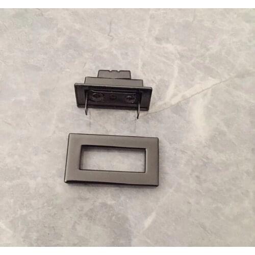 10pcs Alloy Square Shape Metal Lock Bracket for Shoulder Bag Handbag Purse