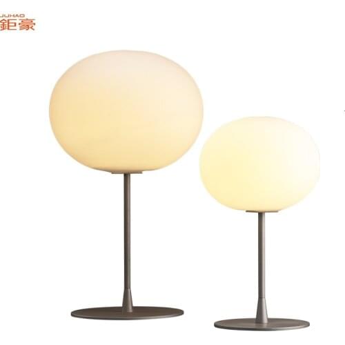 27 Home Office Restaurant Hotel Decorate E Light Glass Shape Modern Bed Side Table Lamp Deco Chambre Fille luminaria de mesa