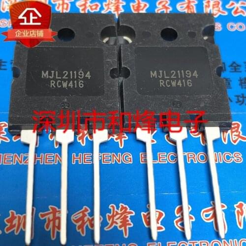 5PCS MJL21194 TO-264 250V 16A 100% New original
