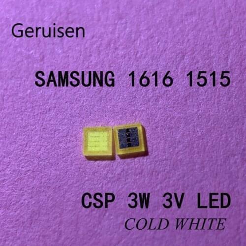 500PCS samsung LED LCD Backlight TV Application LED Backlight 3W 3V CSP 1515 Cool white LCD Backlight for TV TV Application