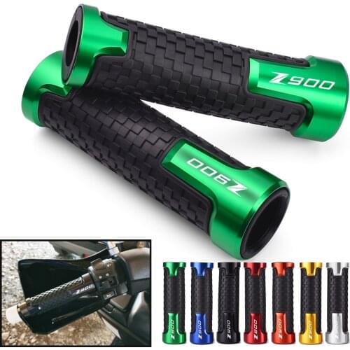 7/8'' 22MM CNC Motorcycle Handlebar Grips Motorbike Accessories For kawasaki Z900 Z 900 Z650 Z 650 z900 2017 2018 2019 2020 2021