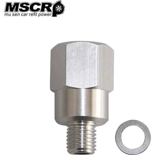 Aluminum Coolant Temperature Sensor Adapter LS 1/8" NPT Engine Swap M12-1.5 LS1 LSX LS3