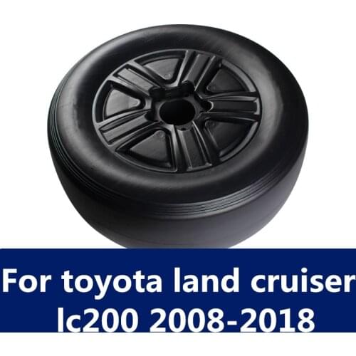 Car styling false Spare tire dedicated Modification Spare tire cover car Accessories For toyota land cruiser lc200 2008-2018
