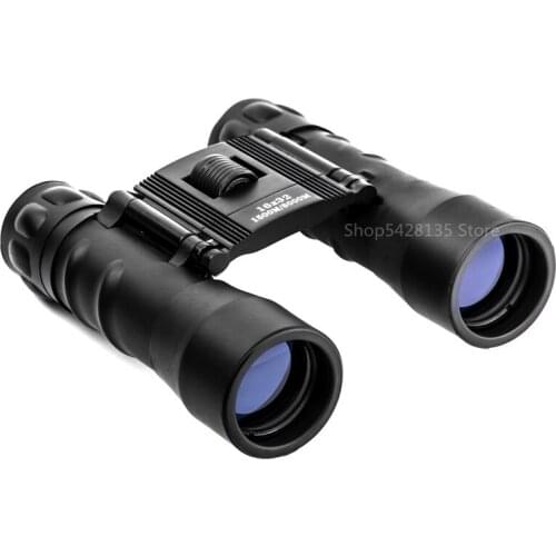 Mini Telescope Zoom BAK4 FMC 16X32 Binoculars Military Powerful Professional Telescope Folding Optical Hunting Outdoor