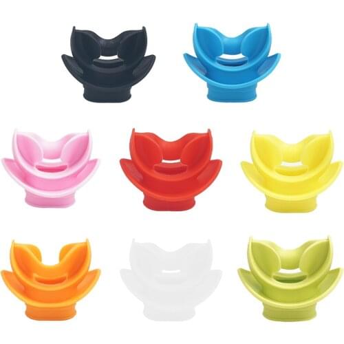 1 Piece Scuba Diving Silicone Comfort Bite Mouthpiece Replacement Gear for Regulator Tube Accessories