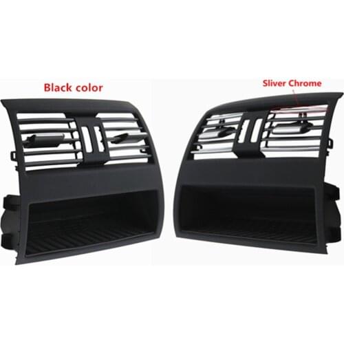 Black Rear AC Conditioning Air Vent Grill Center For BMW 5 Series F10 F11 2010-2016 64229172167 ,64 22 9 172 167