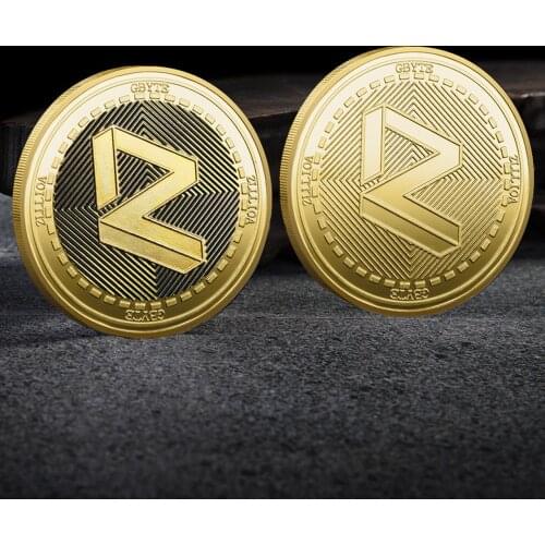 Digital Virtual Coin GBYTE coin XVG coin Color Printing Three-dimensional Gold Coin Commemorative Coin Medal Collection Gifts