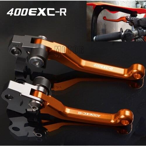 For 400EXC-R 2005-2007 2006 400 EXC-R EXCR EXC R CNC Aluminum Motorcycle Dirt Pit Bike Motocross Pivot Brake Clutch Levers