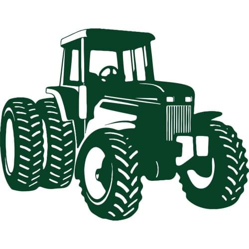 For Large Farm Tractor Agriculture Car Truck Window Laptop Vinyl Decal Sticker Styling
