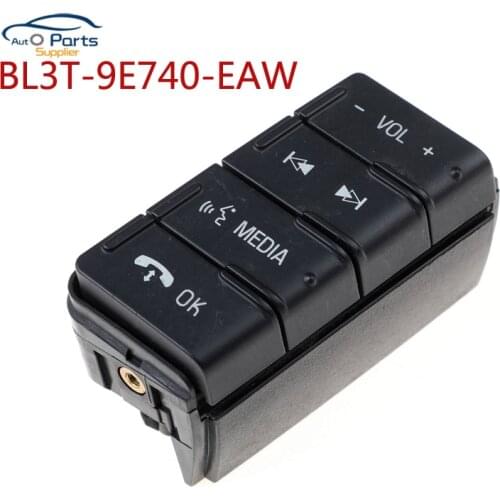 New BL3T-9E740-EAW For 2011-2014 Ford F150 Cruise Switch Multifunction Steering Wheel Switch Volume Button Switch BL3T9E740EAW