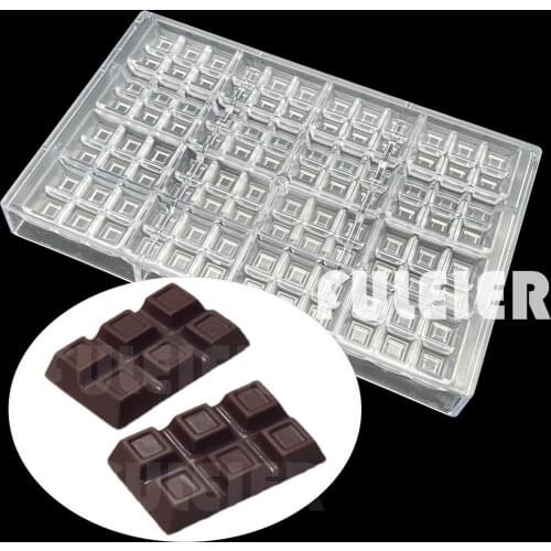 20g Candy Bar Mold Polycarbonate Chocolate bar Mould For Baking Maker Cake Decoration Confectionery Tool Bakeware