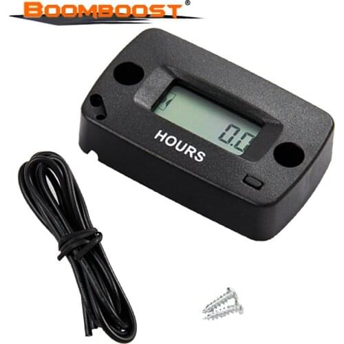 IP68 Waterproof Rating LCD Display Maintenance Reminder Sensitive Response Accurate Timing ABS Material Garden Machinery