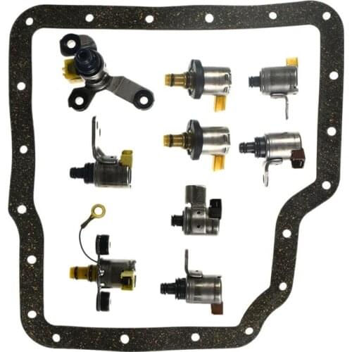 Transmission Shift Solenoid Set Complete JF506E Fit for Ford 2002-2005 Mazda MITSUBISHI Remanufactured