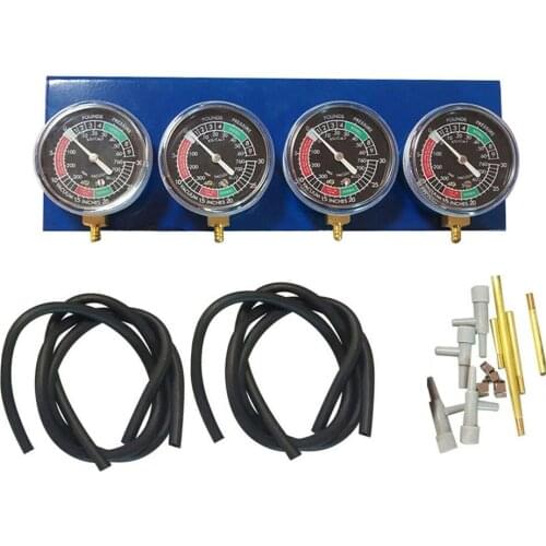 Motorcycle Fuel Vacuum Carburetor Synchronizer Tool Carb Sync Gauge Balancer 2/4 Cylinder Motorbike Carbureter Synchronous gauge