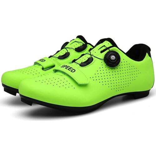 Men Cycling Shoes Professional Self-locking Road Cycling Shoes Ultralight Bicycle Sneakers Outdoor Mountain Bike Shoes