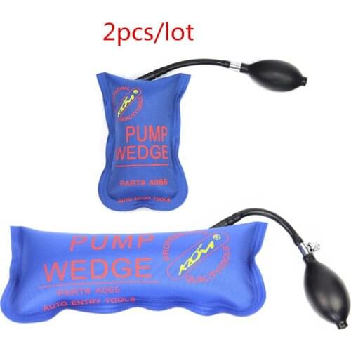 Pump Wedge Locksmith Tools Auto Air Wedge Open Car Door Lock Hand Tools 2 Pcs/lot