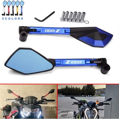 Newest Motorcycle Rearview Mirror CNC Aluminum View Side Mirrors For KAWASAKI Z1000SX NINJA 1000 2011~2015 Z1000 2010-2019 2020