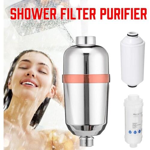 15 Level Bathroom Shower Filter Bathing Water Filter Purifier Water Treatment Health Softener Chlorine Removal Water Purifier