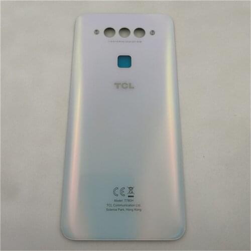 Original Glass For TCL Plex T780H Back Battery Cover Door Housing case Rear Glass + Adhesive Sticker parts Replacement