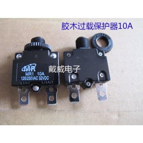 Original new 100% bakelite overload protection switch overload protector 10A