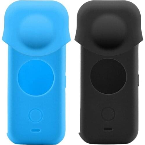 Silicone Case Dustproof Cover Waterproof Protective Sleeve Lens Case for Insta 360 One X2 Camera