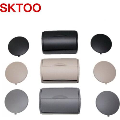 SKTOO For VW BORA JETTA GOLF 4 MK4 Rear Ashtray Bin Ash Tray + Side Caps 1J0 857 962H +1J0 863 359E