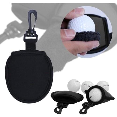 Golf Wiping Bag Golf Ball Cleaner Pocket Washer Golf Ball Washer Small Ball Wiping Cloth Portable Golf Ball Scrubbing Tool