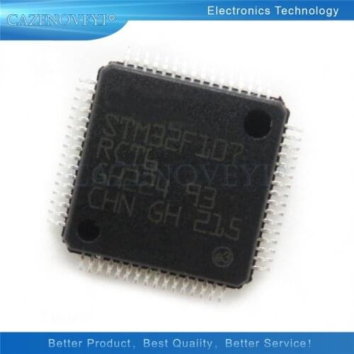 1pcs/lot STM32F107RCT6 STM32F107RBT6 STM32F107 QFP-64