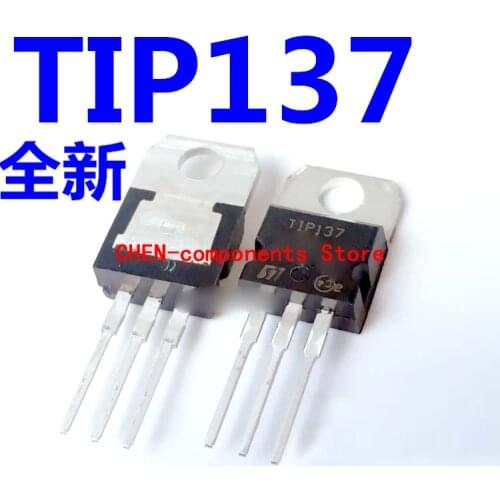 10pcs Brand new TIP137 TO-220 TIP137C Darlington tube